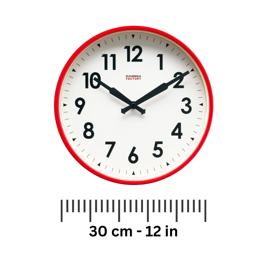 Red - Wall Clock