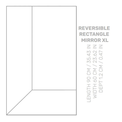 Rectangle XL Reversible  - Mirror