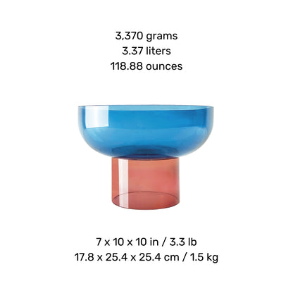 Tip Top XL Blue & Pink - Bowl