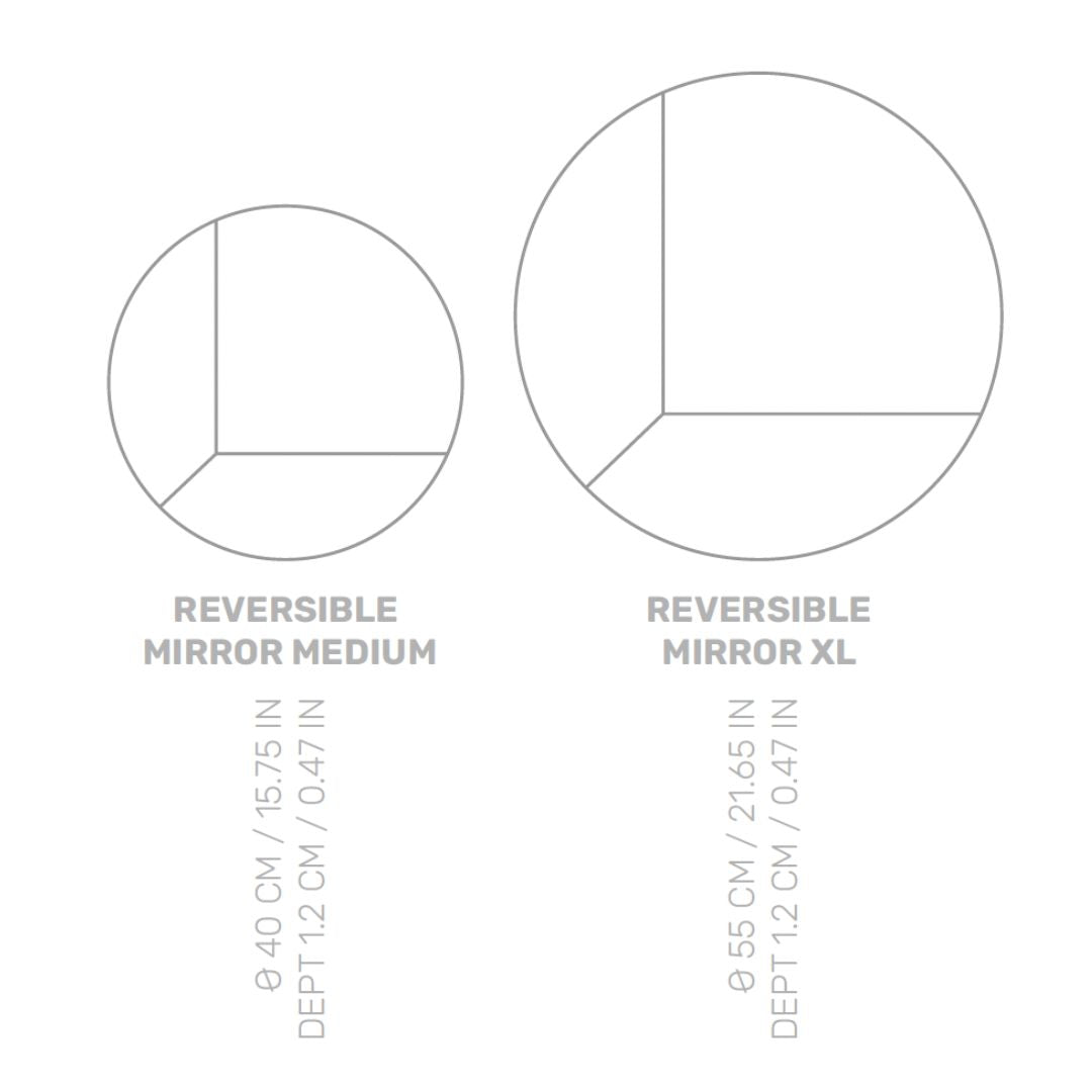 Round XL Reversible - Mirror