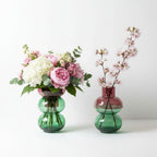 Bubble Large Pink & Green - Vase Cloudnola