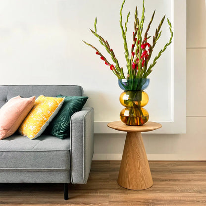Bubble XL Blue & Yellow - Vase Cloudnola