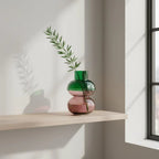 Bubble XL Green & Pink Vase Cloudnola