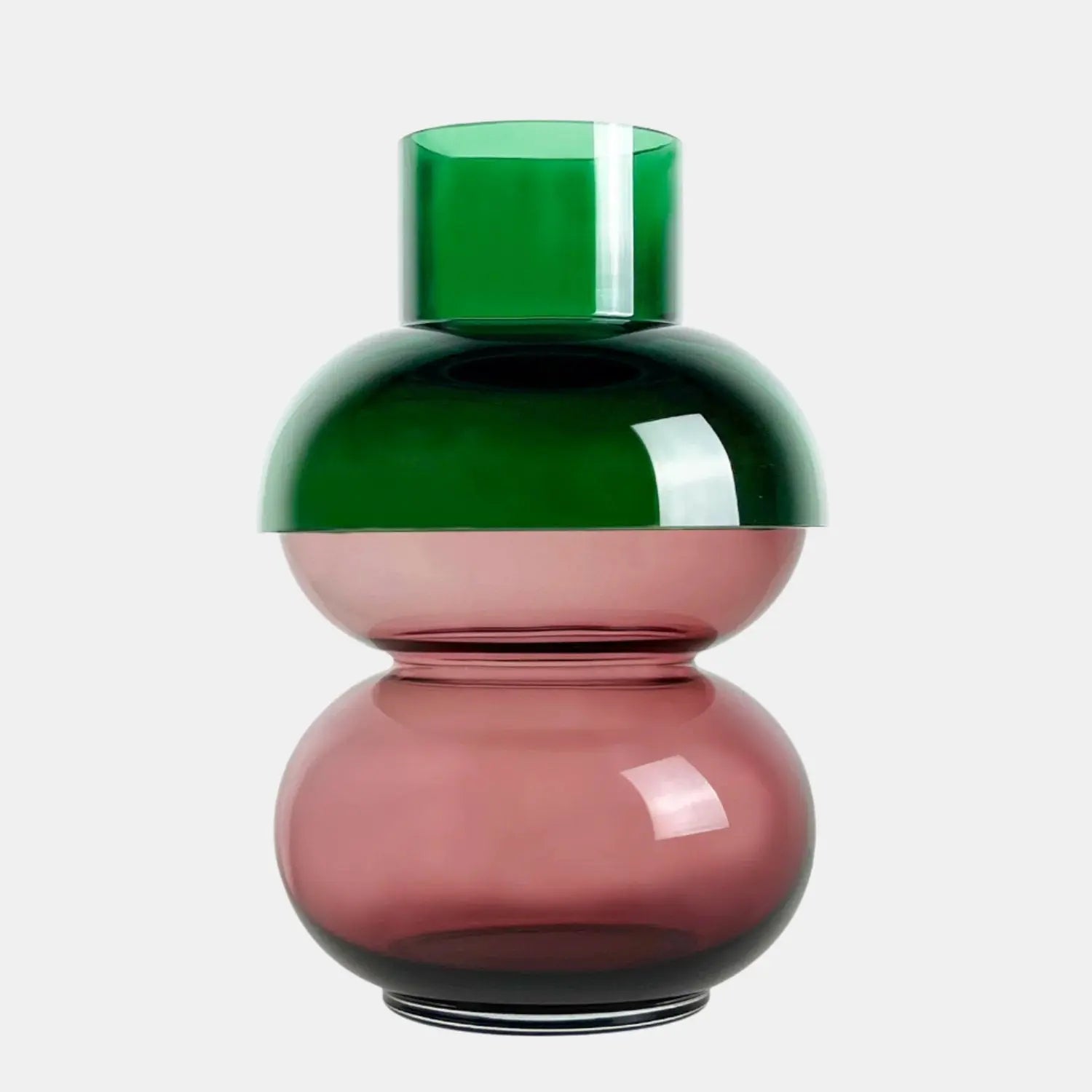 Bubble XL Green & Pink - Vase Cloudnola
