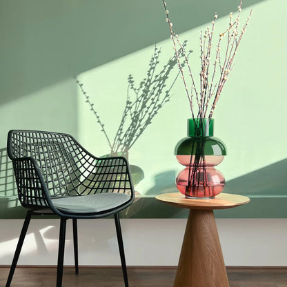 Bubble XL Green & Pink - Vase Cloudnola