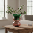 Bubble XL Green & Pink - Vase Cloudnola