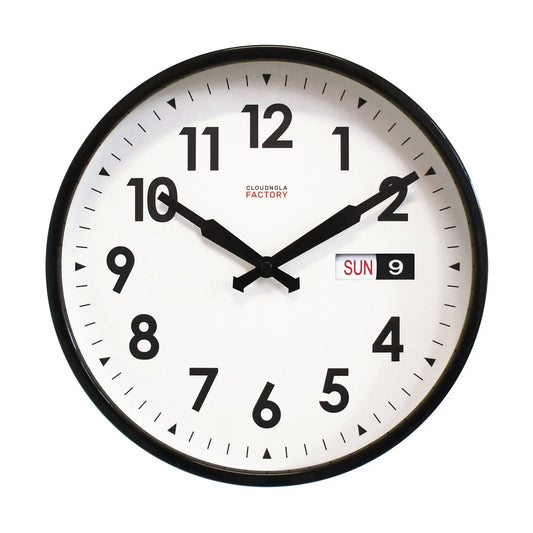 Calendar Black – Clock with Date and Time | Cloudnola Cloudnola