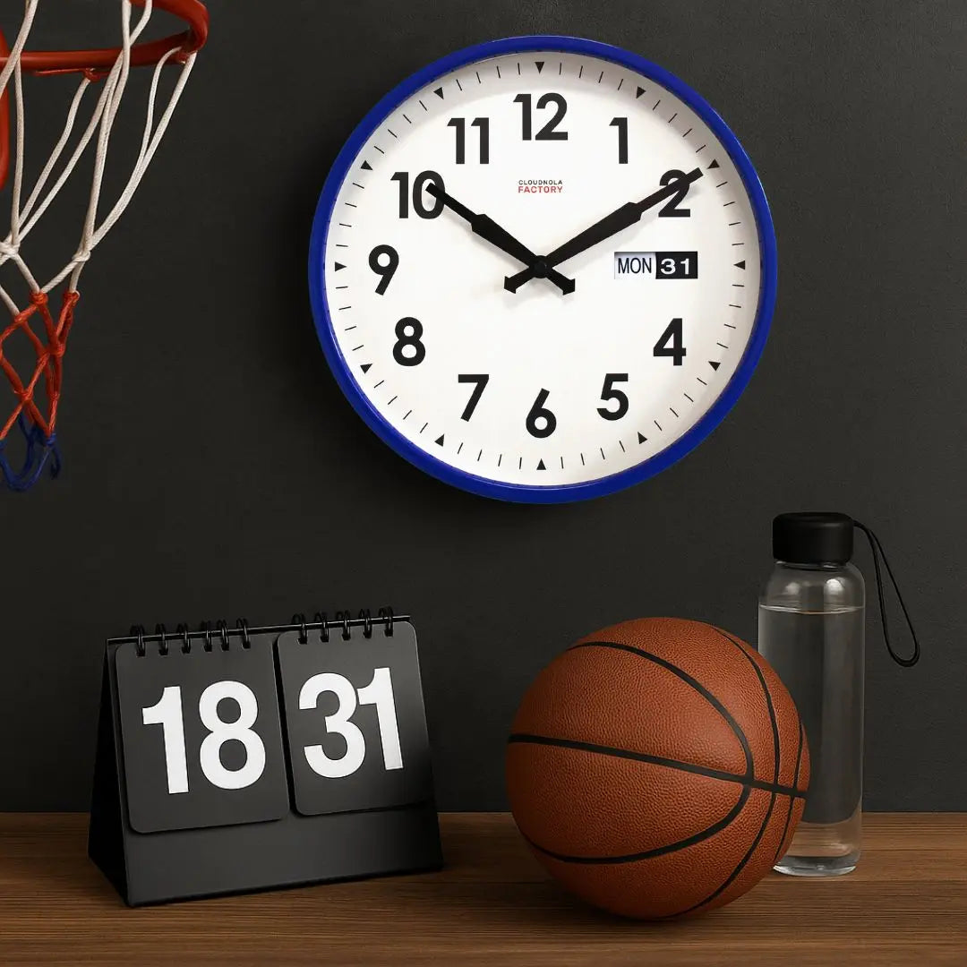 Calendar Blue – Clock with Date and Time | Cloudnola Cloudnola