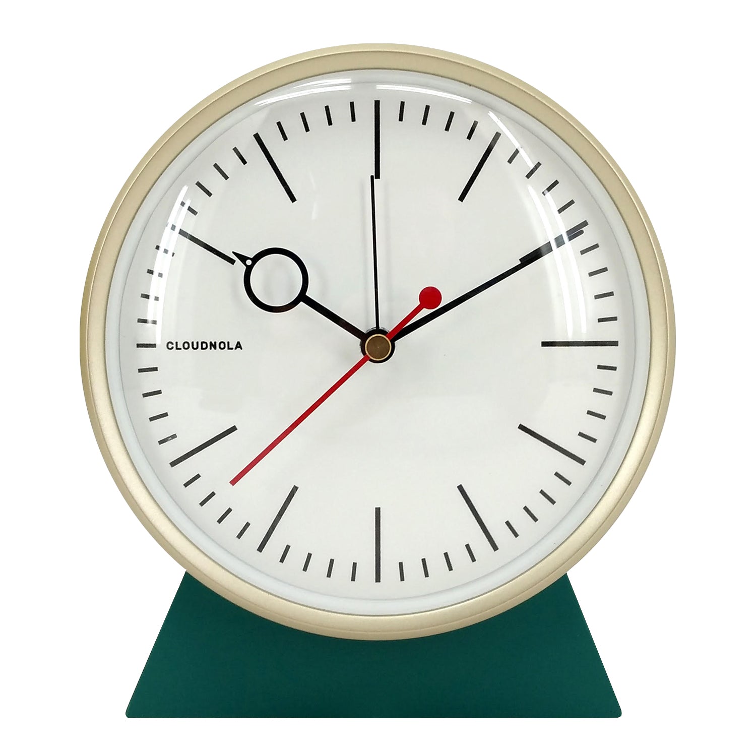 Cloudnola Bloke Green Mantel Clock