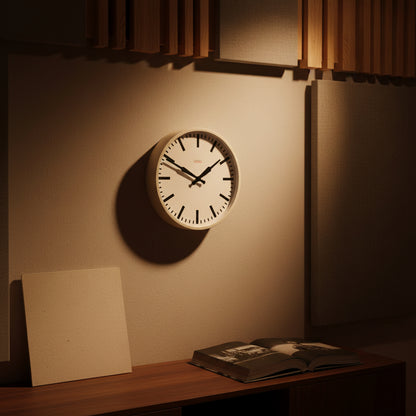 Factory White XL Clock