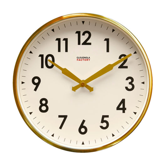 Gold - Clock -  Wall Clocks - Cloudnola 