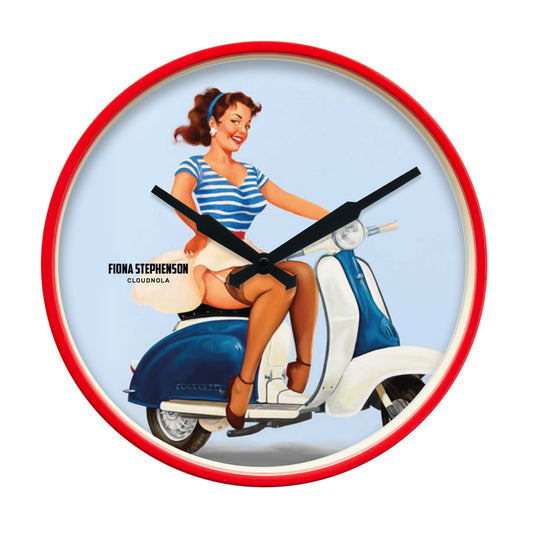 Pin-Up | Going Places | Wall Clock | Fiona Stephenson | Collaboration | Limited Edition