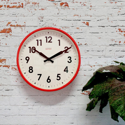 Red - Wall Clock -  Wall Clocks - Cloudnola 