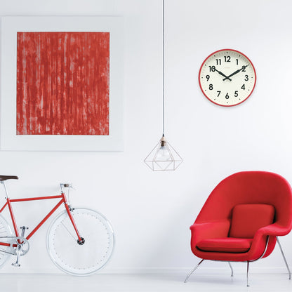 Red - Wall Clock -  Wall Clocks - Cloudnola 