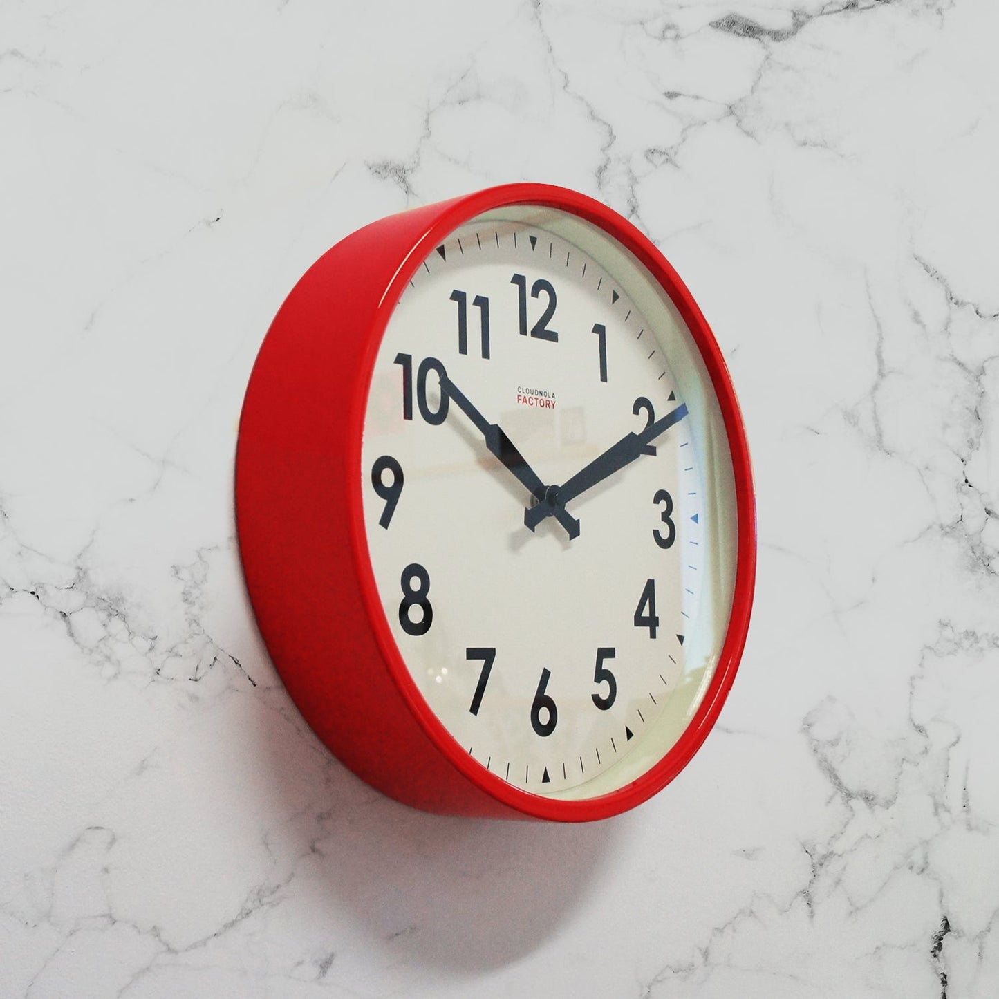 Red - Wall Clock -  Wall Clocks - Cloudnola 