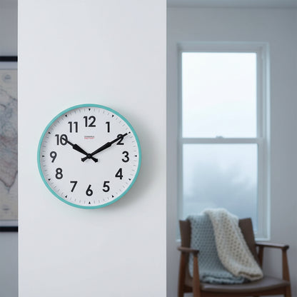 Factory Turquoise XL Clock