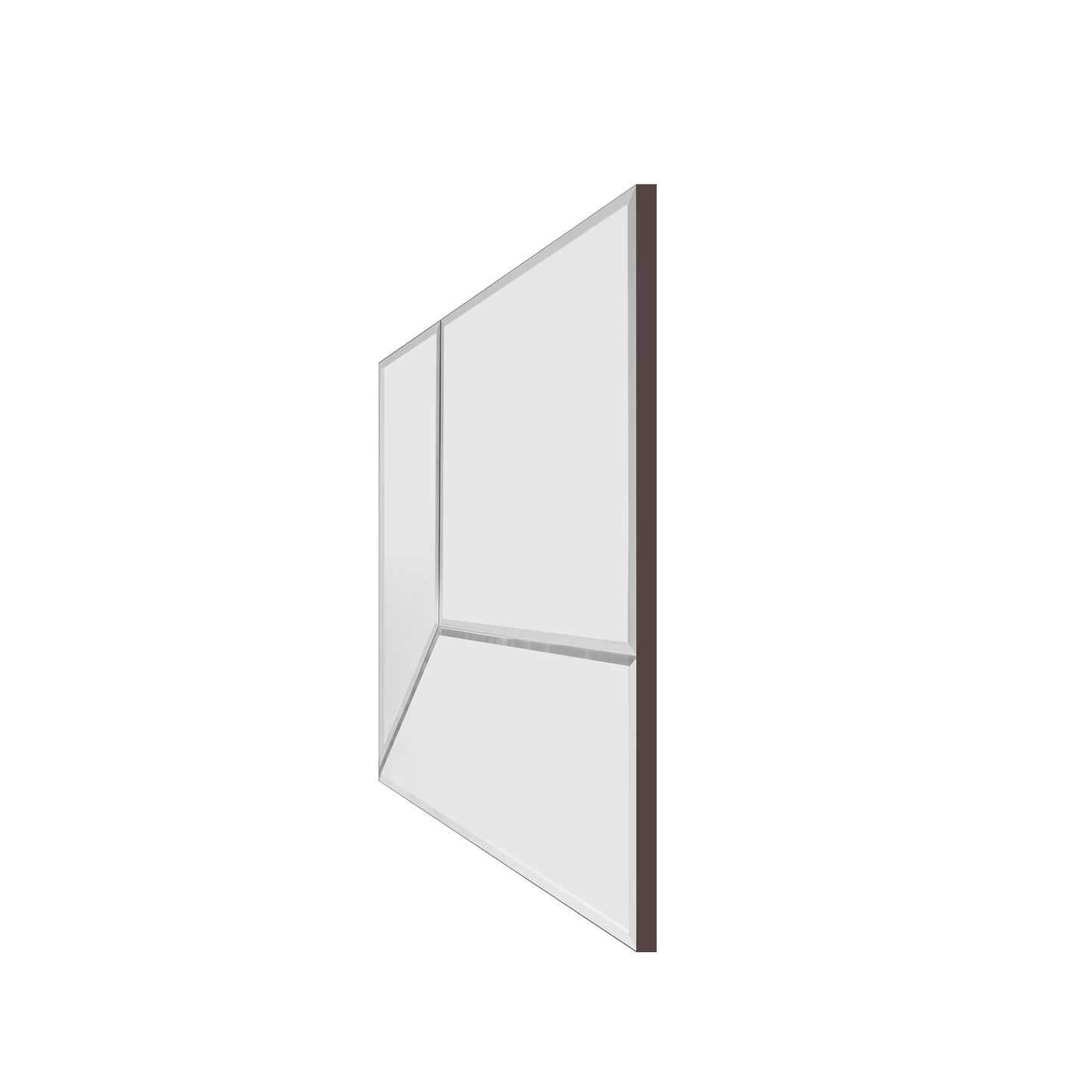 Reversible Square XL- Mirror - Reversible - Beveled Mirror - Unique Wall Decor
