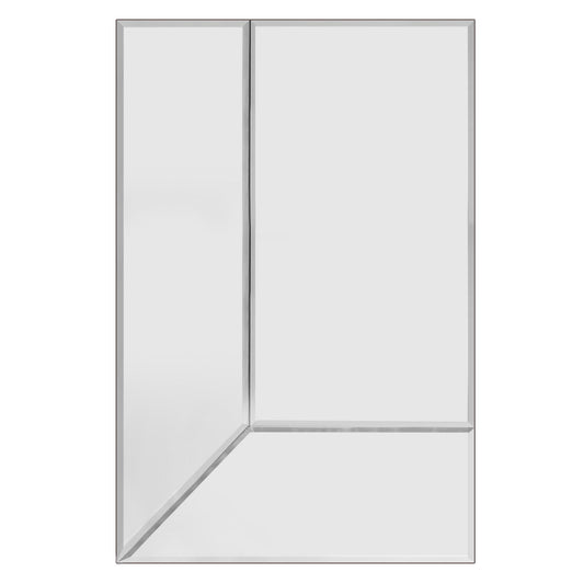 SAMPLE - Reversible Rectangle XL - Mirror - Reversible - Beveled Mirror - Contemporary Wall Art (Copy)