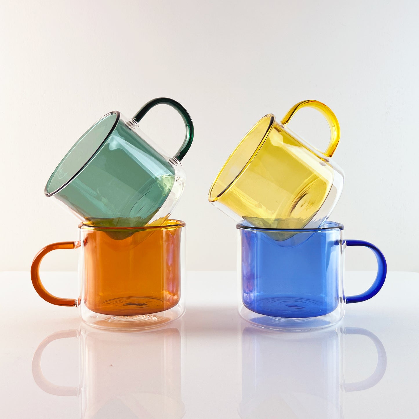 Cubo Double Wall Cups - Small Set - Cups