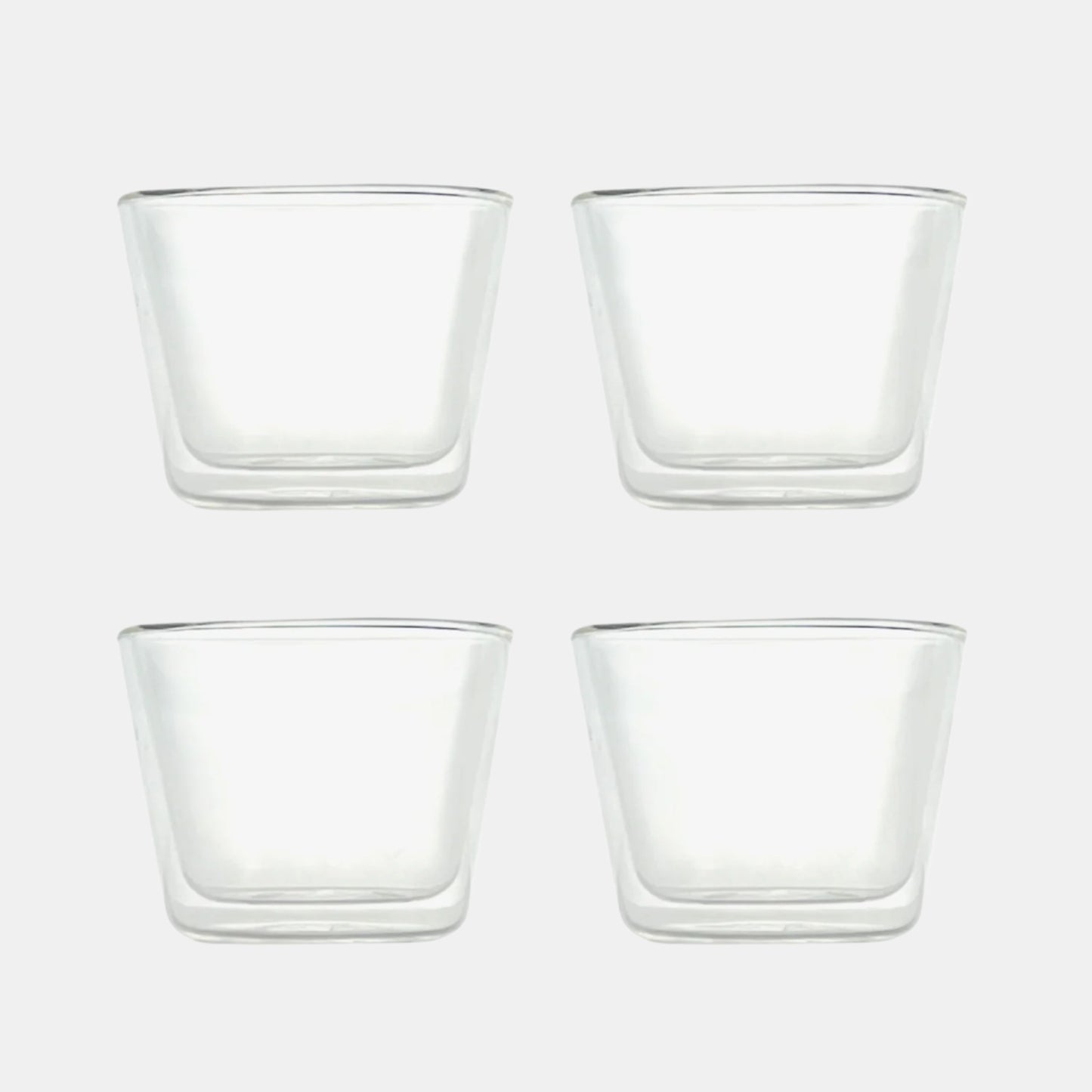 Rocks Double-Wall Glasses - Clear Set - Glasses