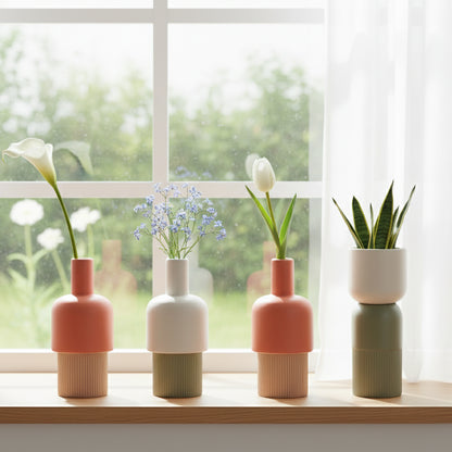 Fusion Flip Ceramic Vase Set