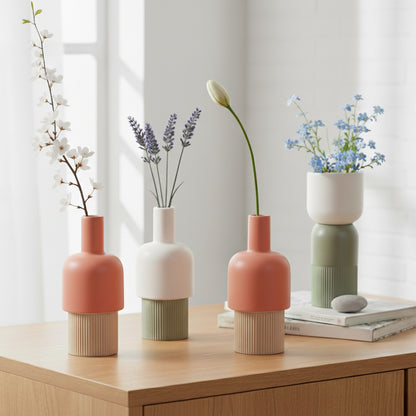 Fusion Flip Ceramic Vase Set