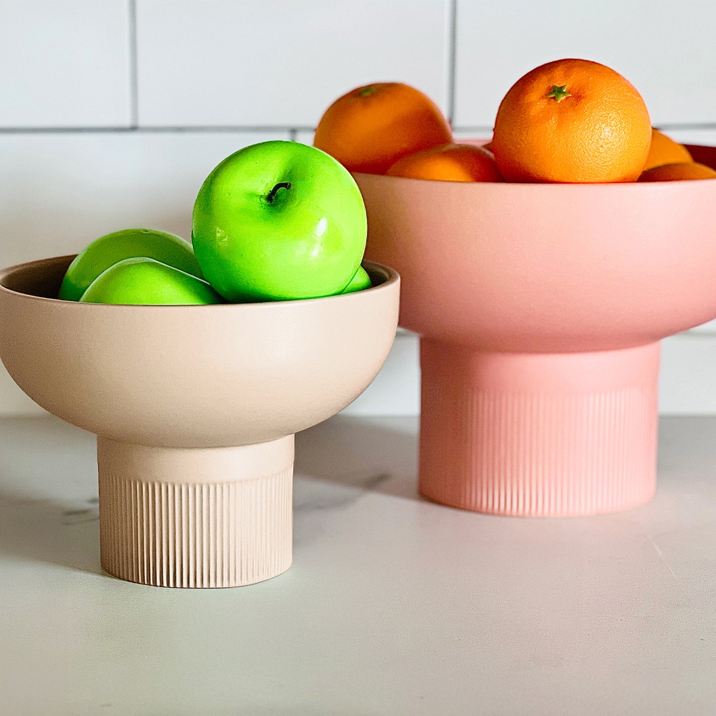 Tip Top Small Nude Ceramic Bowl