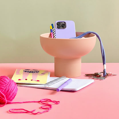 Tip Top Small Nude Ceramic Bowl