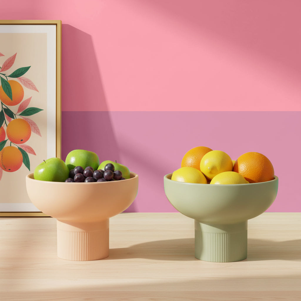 Tip Top Small Nude Ceramic Bowl