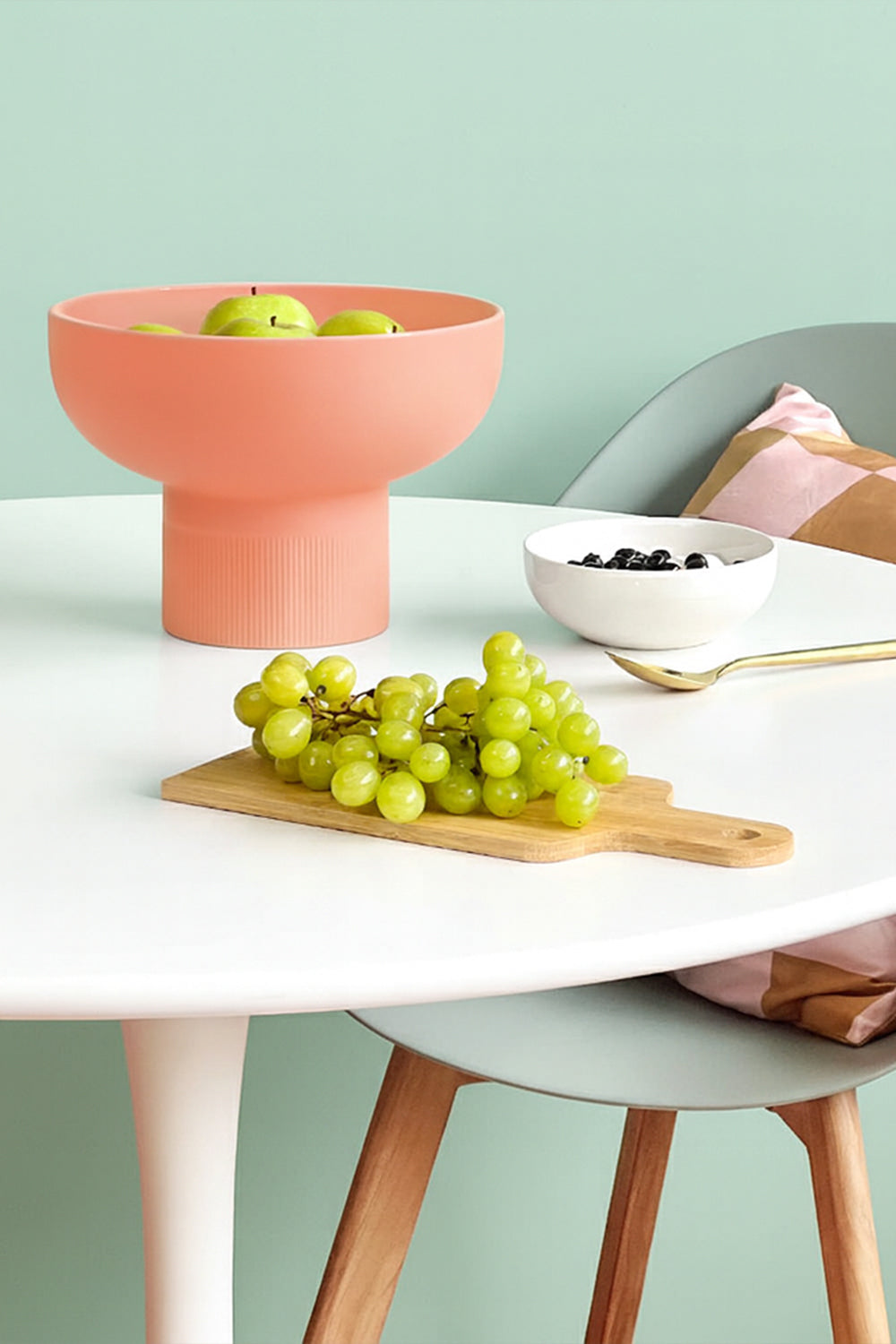 Tip Top XL Coral Ceramic Bowl