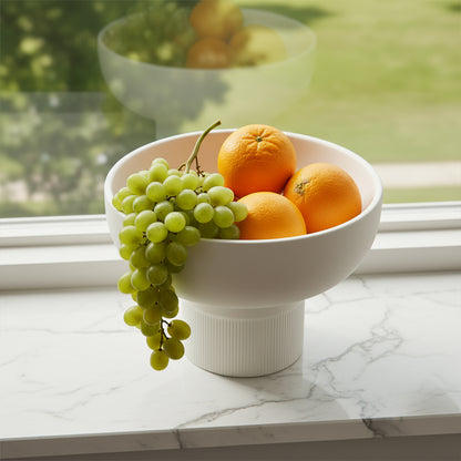 Tip Top XL Ivory Ceramic Bowl