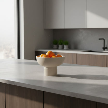 Tip Top XL Ivory Ceramic Bowl