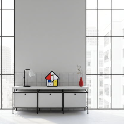 Pre-Order - Mondrian Cuckoo Clock