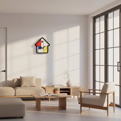 Pre-Order - Mondrian Cuckoo Clock