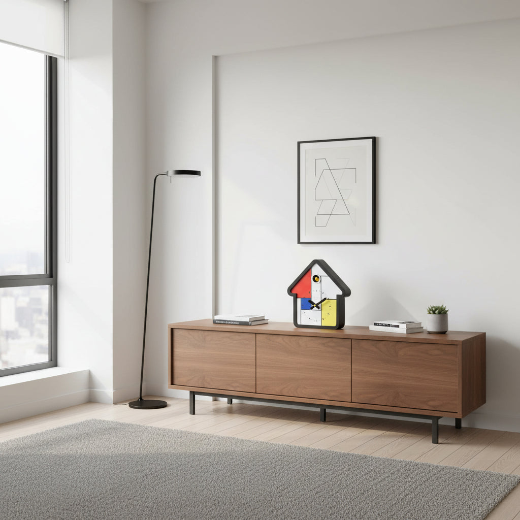 Pre-Order - Mondrian Cuckoo Clock