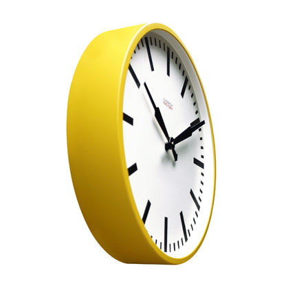 Factory Yellow XL Clock