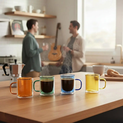 Cubo Double-Wall Mugs – Large Set Cloudnola