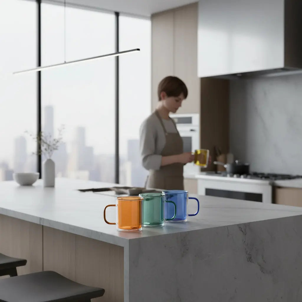 Cubo Double-Wall Mugs – Large Set Cloudnola