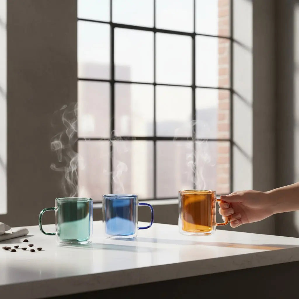 Cubo Double-Wall Mugs – Large Set Cloudnola