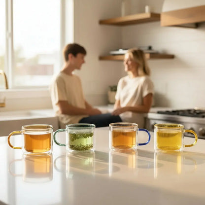 Cubo Double-Wall Mugs – Medium Set Cloudnola