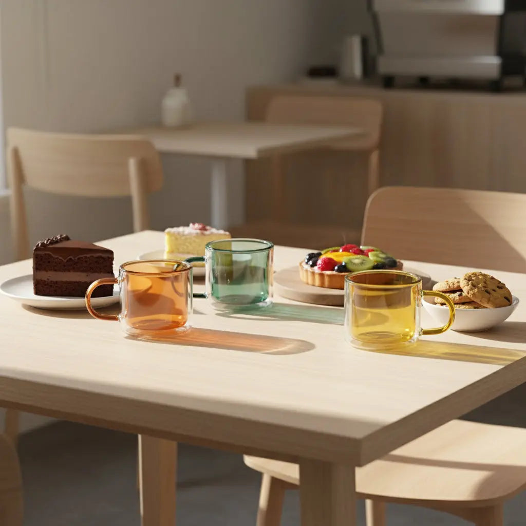 Cubo Double-Wall Mugs – Medium Set Cloudnola