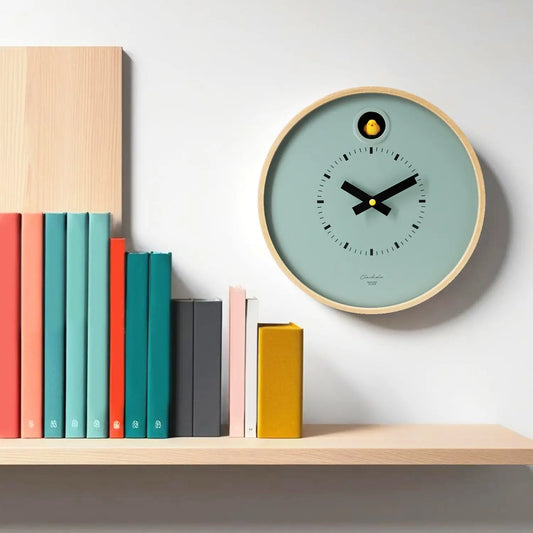 Cuckoo Clock Dot – Sage Green with Stand | Cloudnola Cloudnola