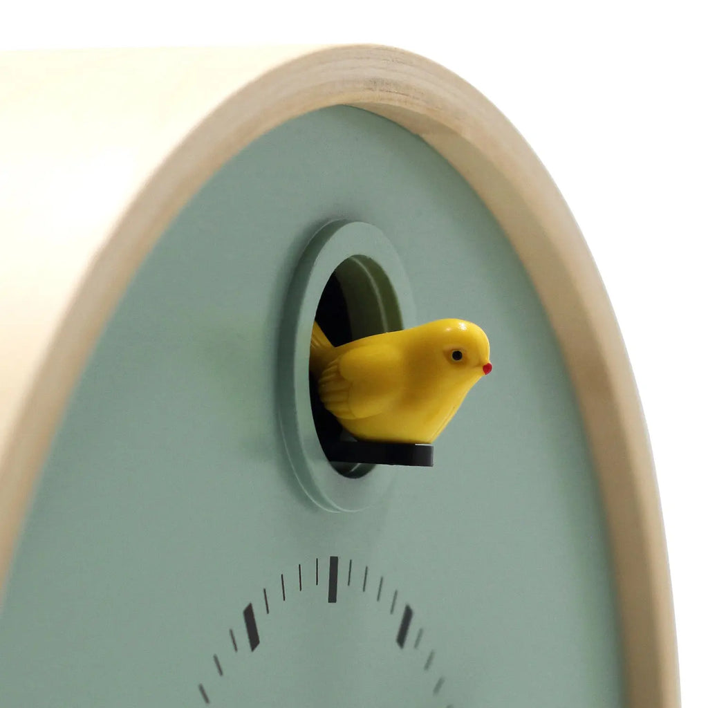 Cuckoo Clock Dot – Sage Green with Stand | Cloudnola Cloudnola
