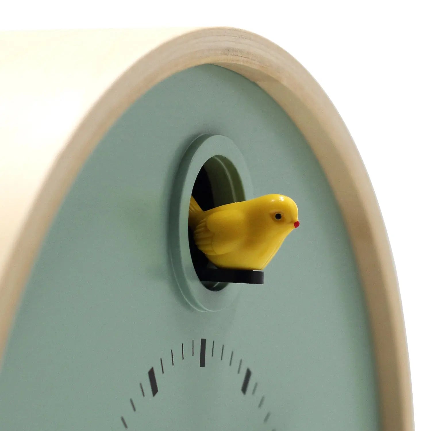 Cuckoo Clock Dot – Sage Green with Stand | Cloudnola Cloudnola