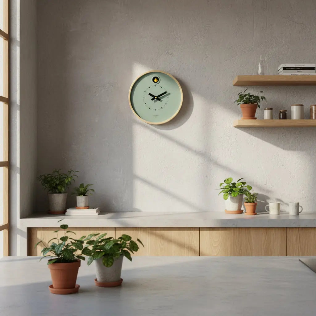 Dot Sage Cuckoo Clock - PRE-ORDER 10% OFF Cloudnola