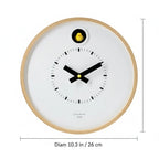 Dot White Cuckoo Clock Cloudnola