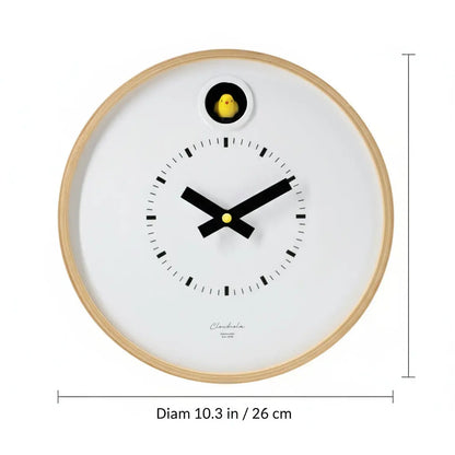 Dot White Cuckoo Clock Cloudnola