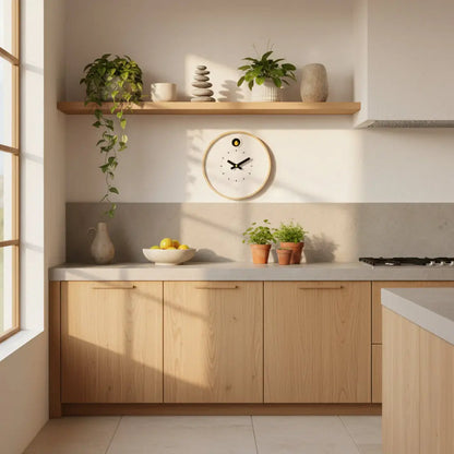 Dot White Cuckoo Clock Cloudnola