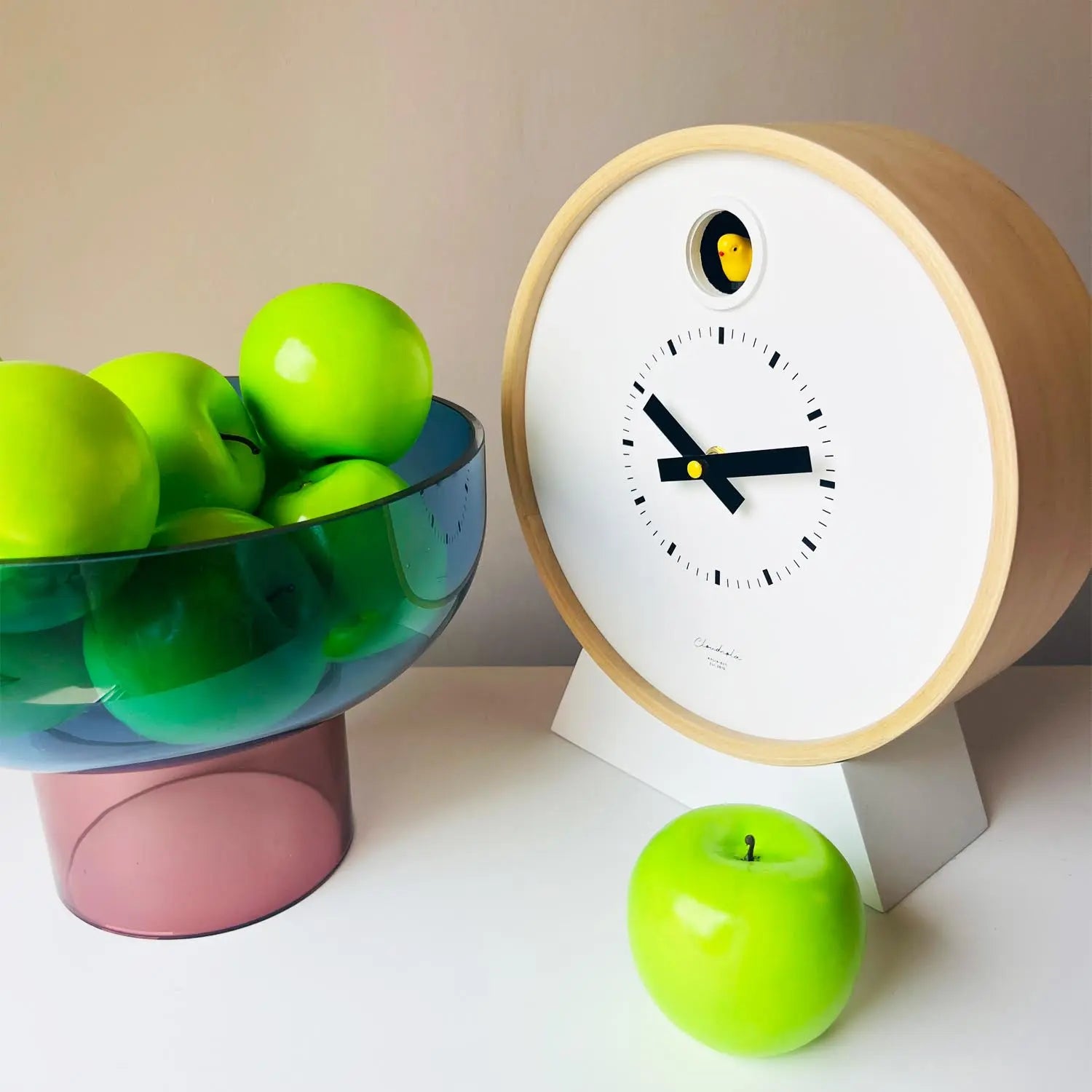 Dot White Cuckoo Clock – White Cuckoo Clock | Cloudnola Cloudnola