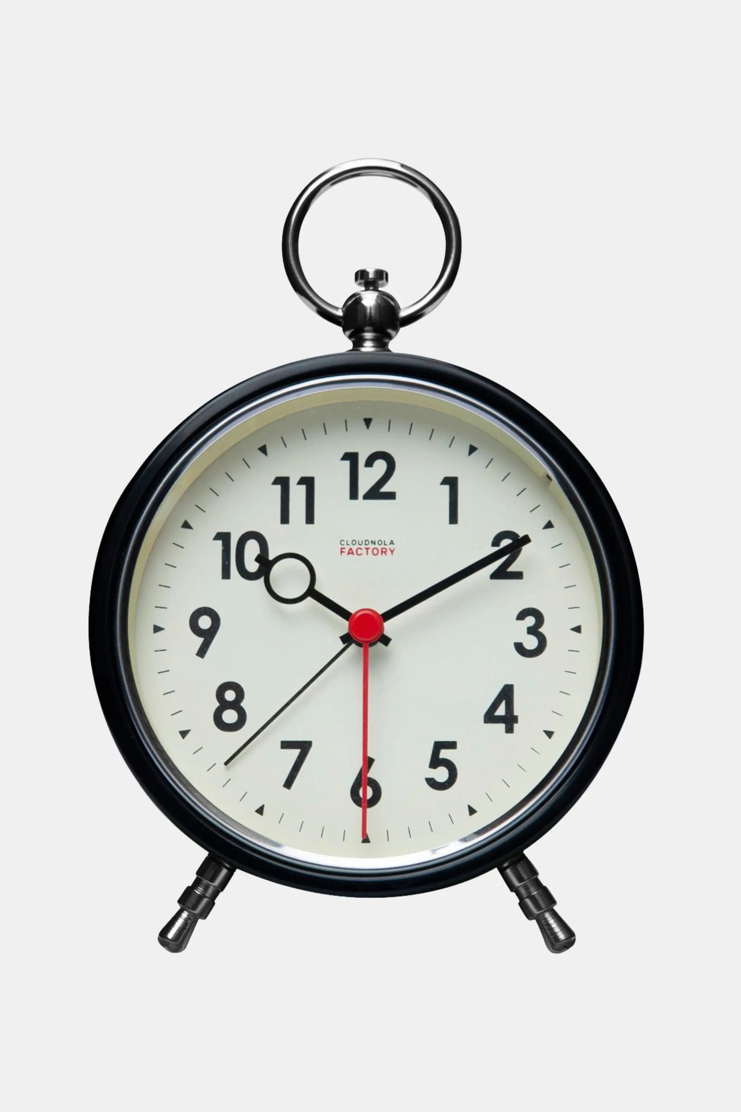Factory Black Alarm Clock Cloudnola